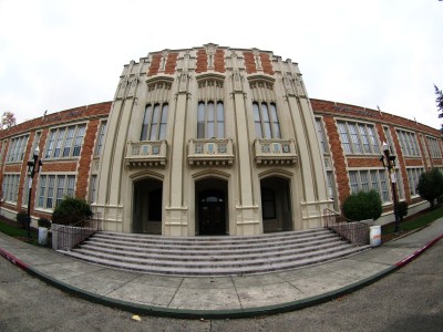 Wordless Wednesday: Fisheye Lens Inspiration at Santa Rosa High School