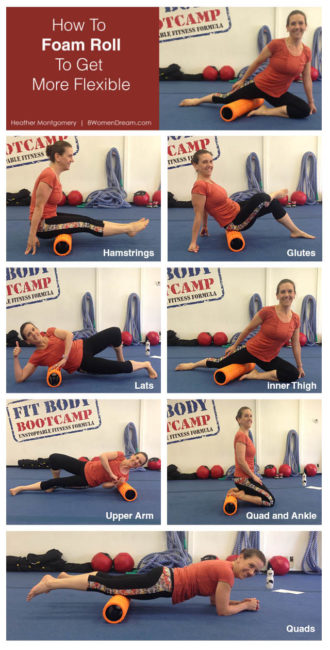 How to Foam Roll to Get More Flexible - Photo Examples
