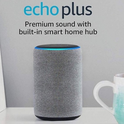 Gifts for the Workaholic Dreamer: Echo Plus Premium sound with built-in smart home hub on Amazon