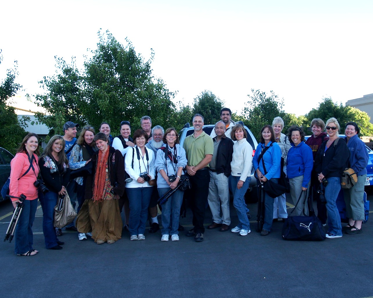 Photography Network: SoCoPhoGro together on a night shoot in Santa Rosa CA