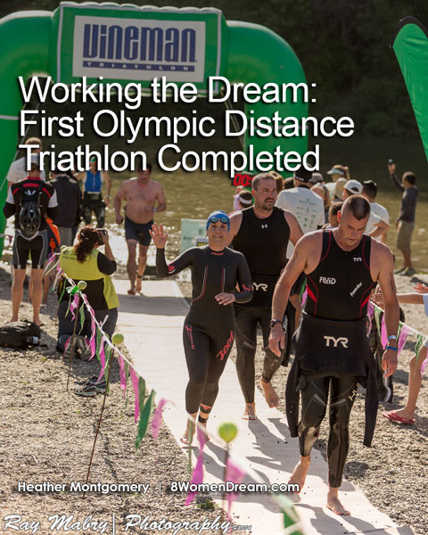 Working the Dream: First Olympic Distance Triathlon Completed