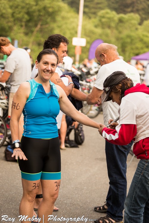 Heather Vineman Olympic Distance Triathlon Race Markig