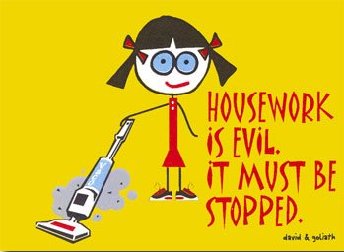 Housework is evil