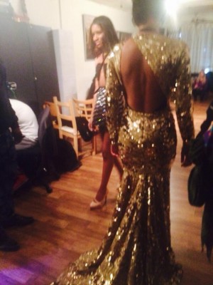 Finding Happiness In New York Fashion Week - The Beyonce dress