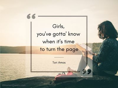 Know when its time to let go quote
