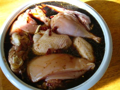 Culinary Dreams: marinating chicken