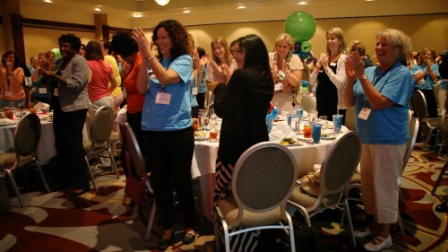 motivational speakers love standing ovations