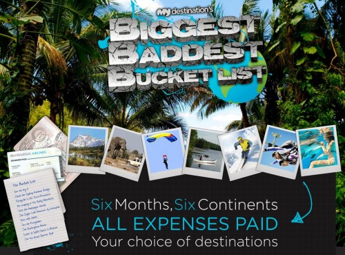 My Destinations Bucket List Dream Travel Blogger Contest