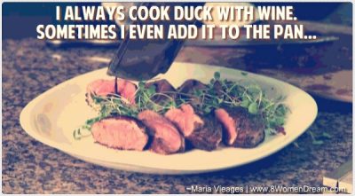 panglaze marinated duck breasts quote