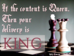 Content is king in a remarkable speech quote
