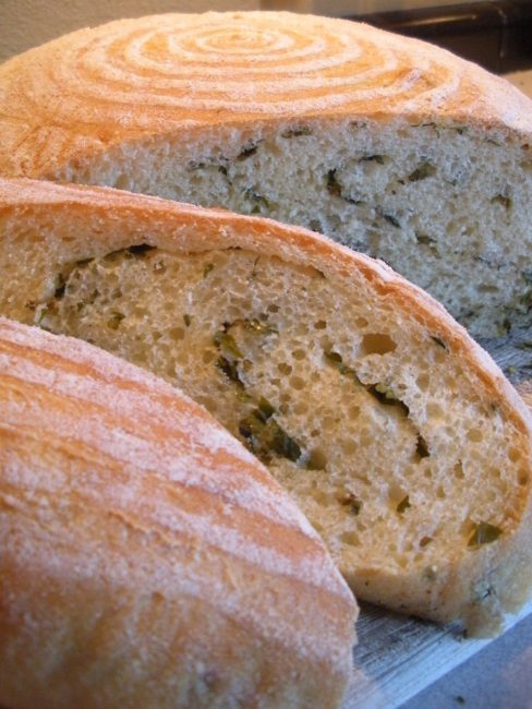 Create a Dream Day by Caring for Baby Violet: Semolina herb swirl bread