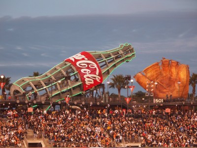 San Francisco Giants: AT&T Park Coke Bottle