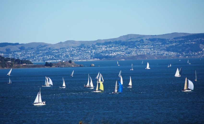 Wordless Wednesday: Sailboats on the SFBay San Francisco Adventures
