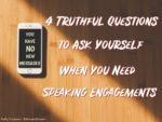 4 Simple Truths Why You Can't Get Speaking Engagements