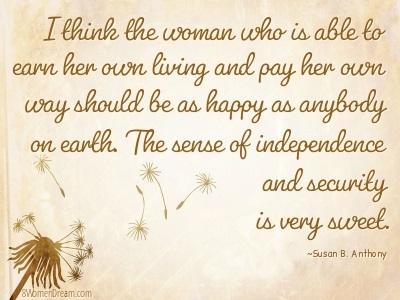 Susan B Anthony writers quote