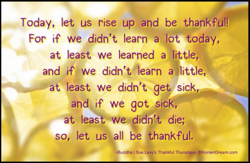 The Key To a Happy Life is To Practice Gratitude: Gratitude quote by Buddha