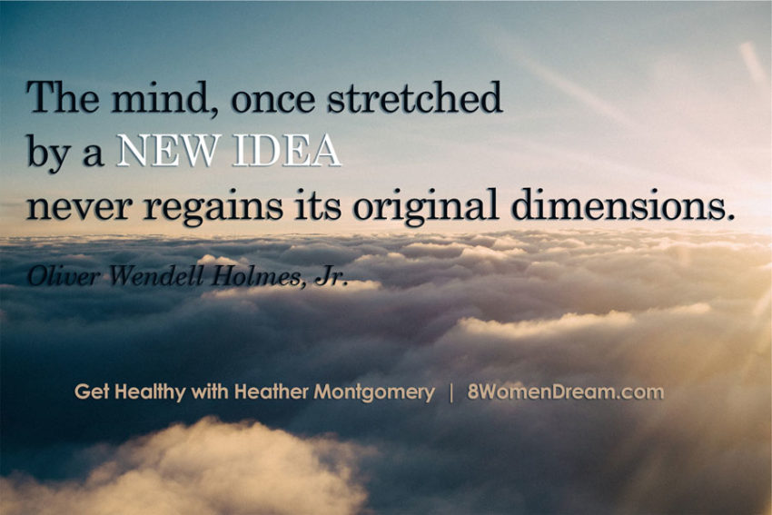 The mind once stretched - image quote - find your functional range of motion