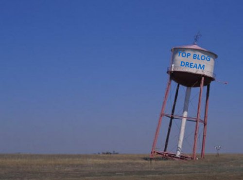 Top Blog Dream:Water Tower Leaning 
