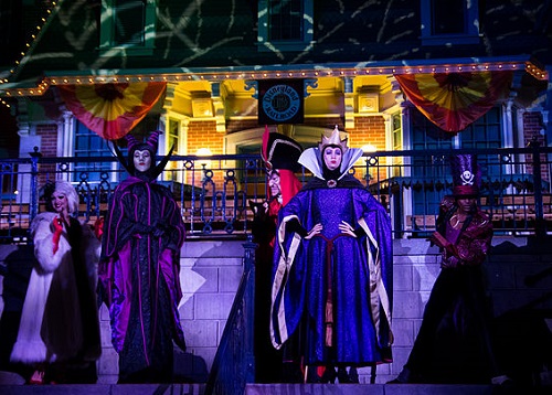 Does Your Bucket List Travel Destinations Include a Disney Halloween? Villains at Mickey's Halloween Party Image by Anna Fox