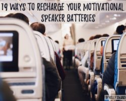 Are You An Exhausted Motivational Speaker? Recharge Your Batteries