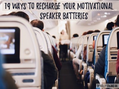 Are You An Exhausted Motivational Speaker? Recharge Your Batteries