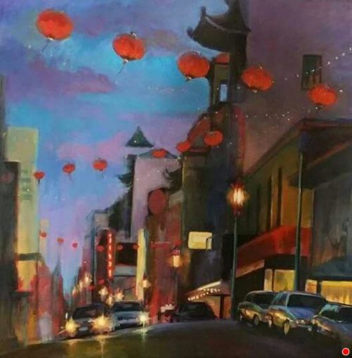 Be true to your artistic self - Wenday Brayton art - Chinatown