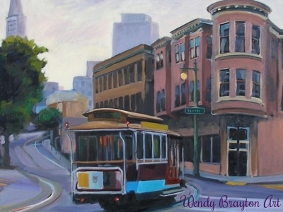 How To Remain True To Your Artistic Self - San Francisco Cable Car Wendy Brayton