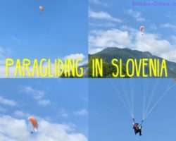 world travel dreams Paragliding in Slovenia