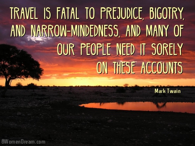 Inspiring Quotes about Travel - Mark Twain Quote about travel