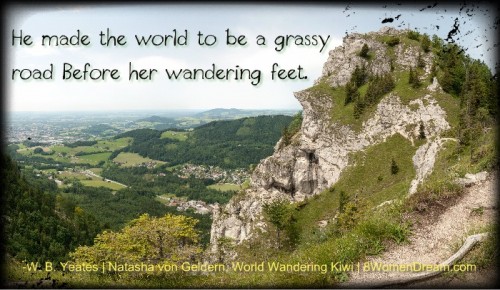 Travel Saturday: Share Your World Wandering Images - Yeates Quote