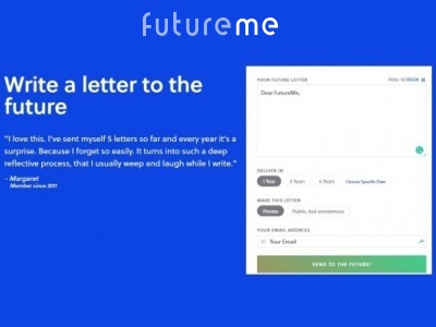 Write a letter to your future self