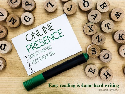 Writing online quote