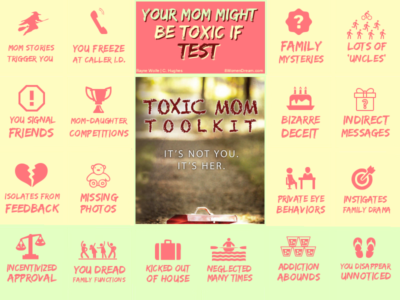 Dealing with a Toxic Mom? Here's Your Mother Might Be Toxic Test Infographic